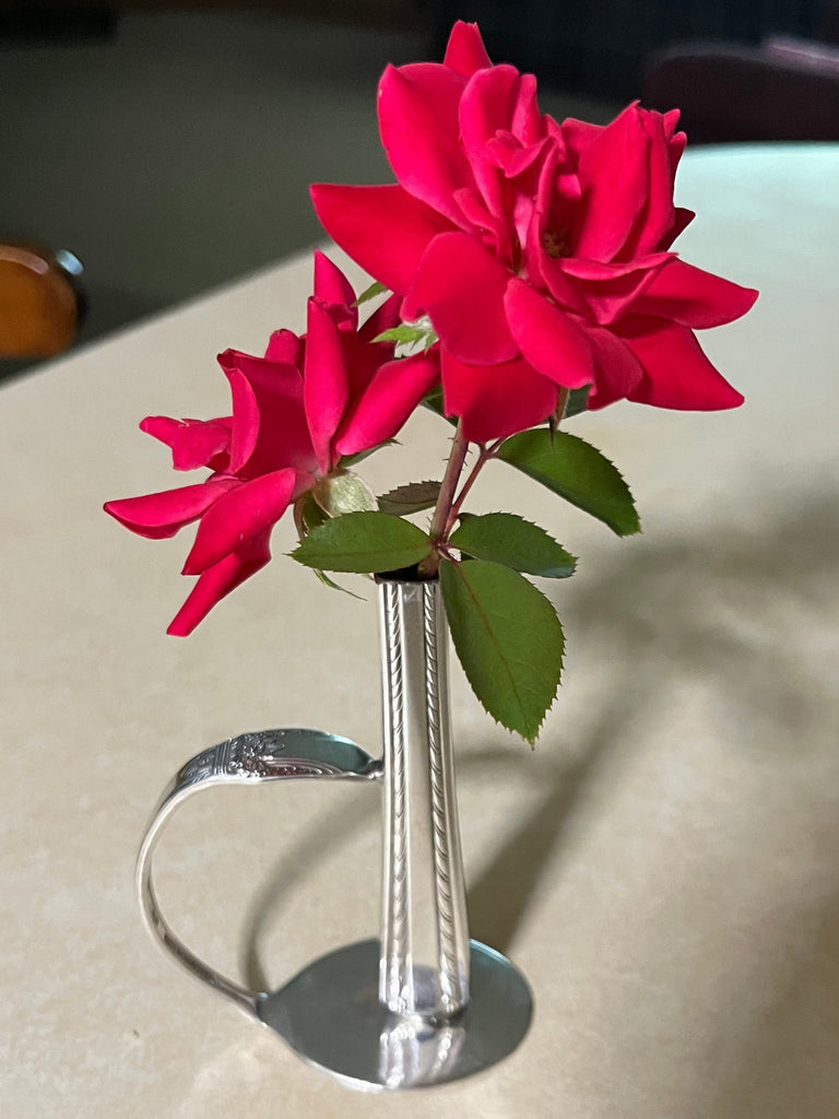 Upcycled Vintage Silverware Metal Art Sculptures, FREE SHIPPING