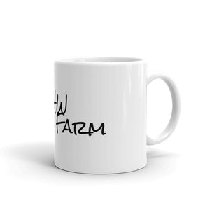 Open image in slideshow, The Work Hard Worms Worm Farm Mug, White Glossy
